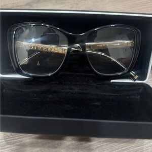 Givenchy Black and Gold Women's Glasses